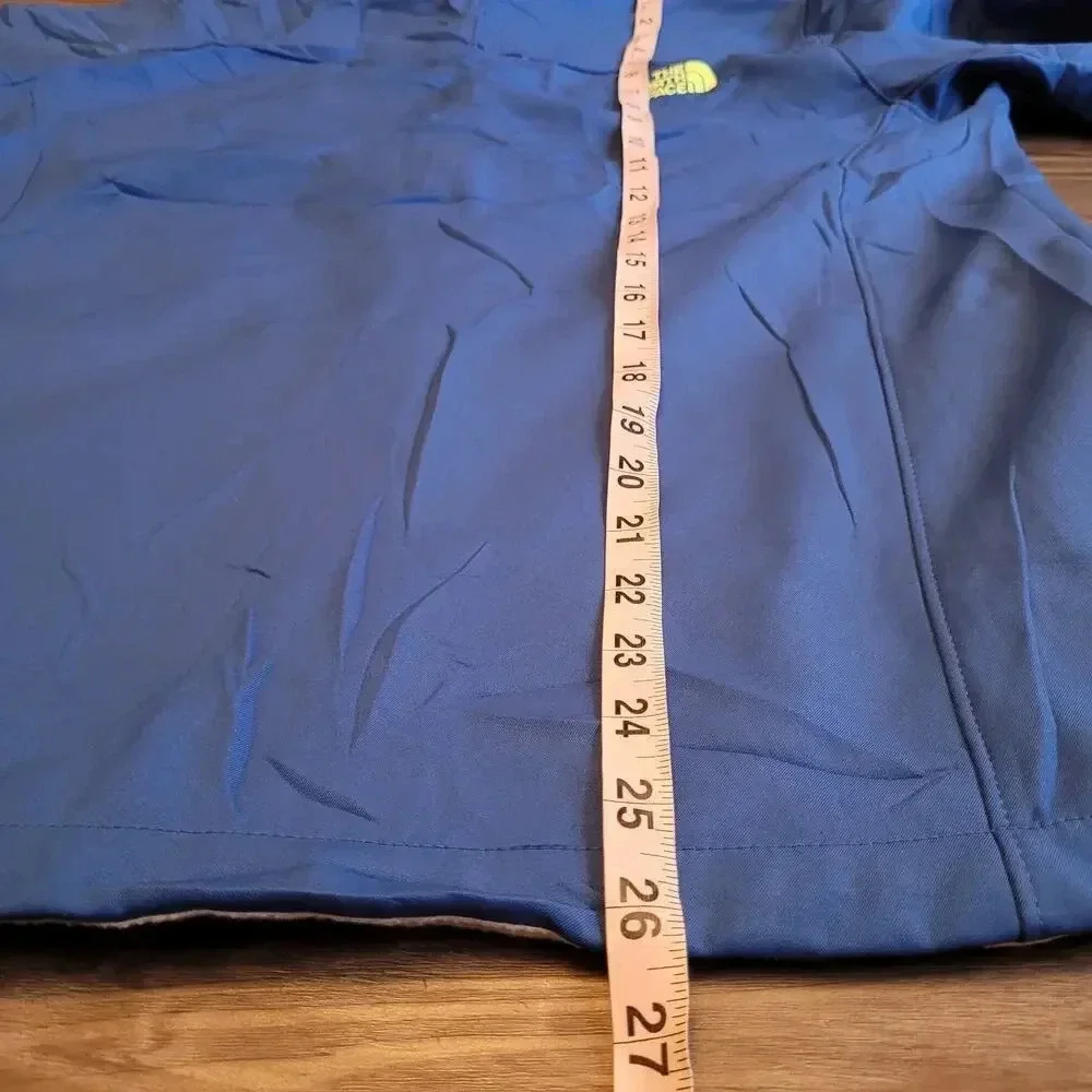 The North Face Boys Windwall Full Zip Fleece Line XL 18-20 Polyester Jacket Blue